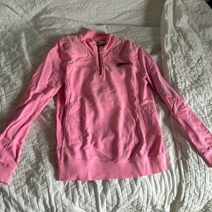 Pink Vineyard Vines 1/4 Zip sweater